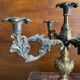 Pair of candlesticks 5 fires