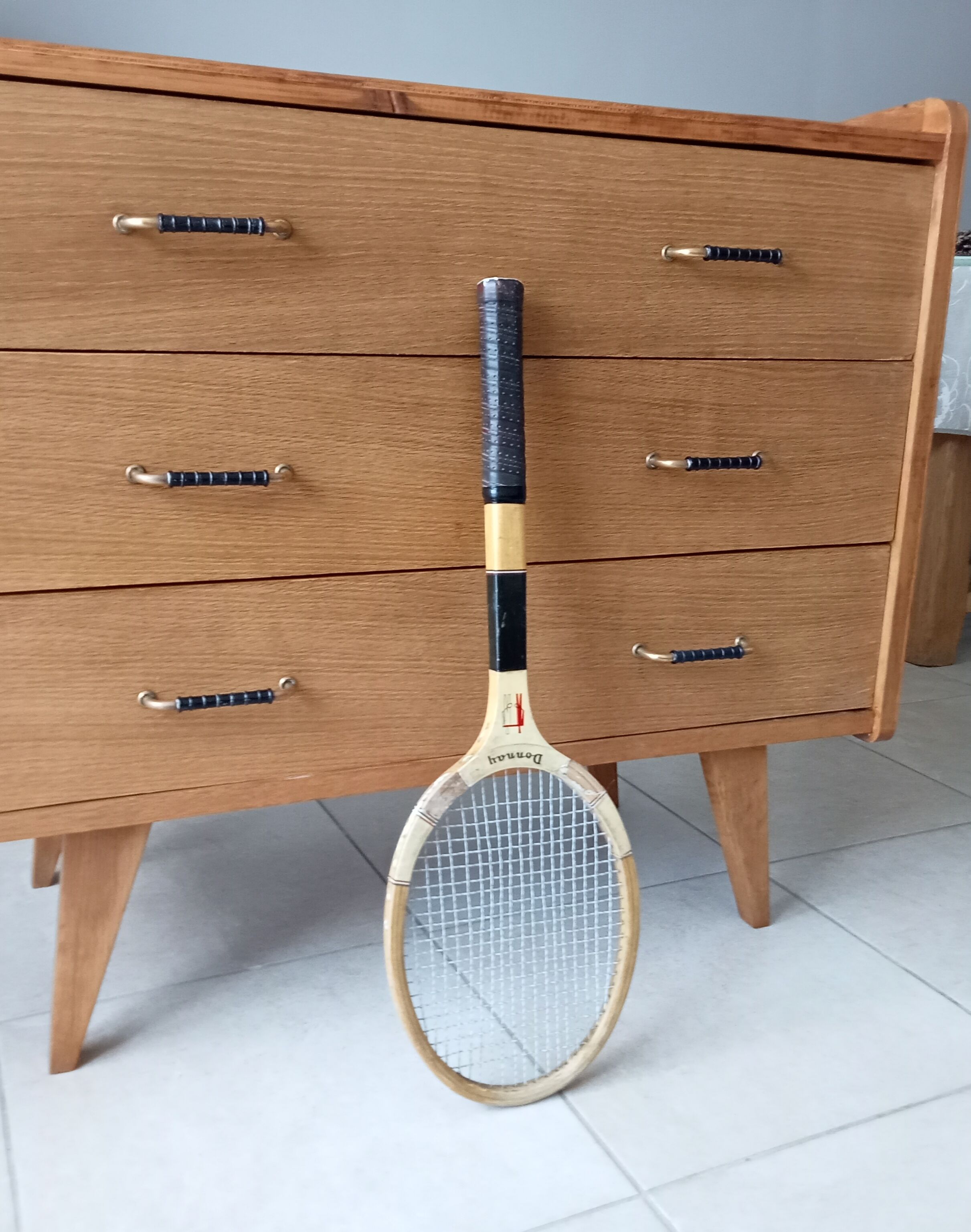 Raquette vintage Donnay années 70