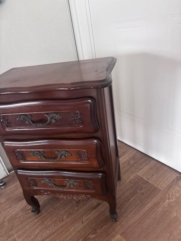 Vintage bedside table