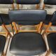 Lot de 6 chaises vintage