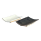 Pair of handmade ceramic sushi plates - Wabi-sabi