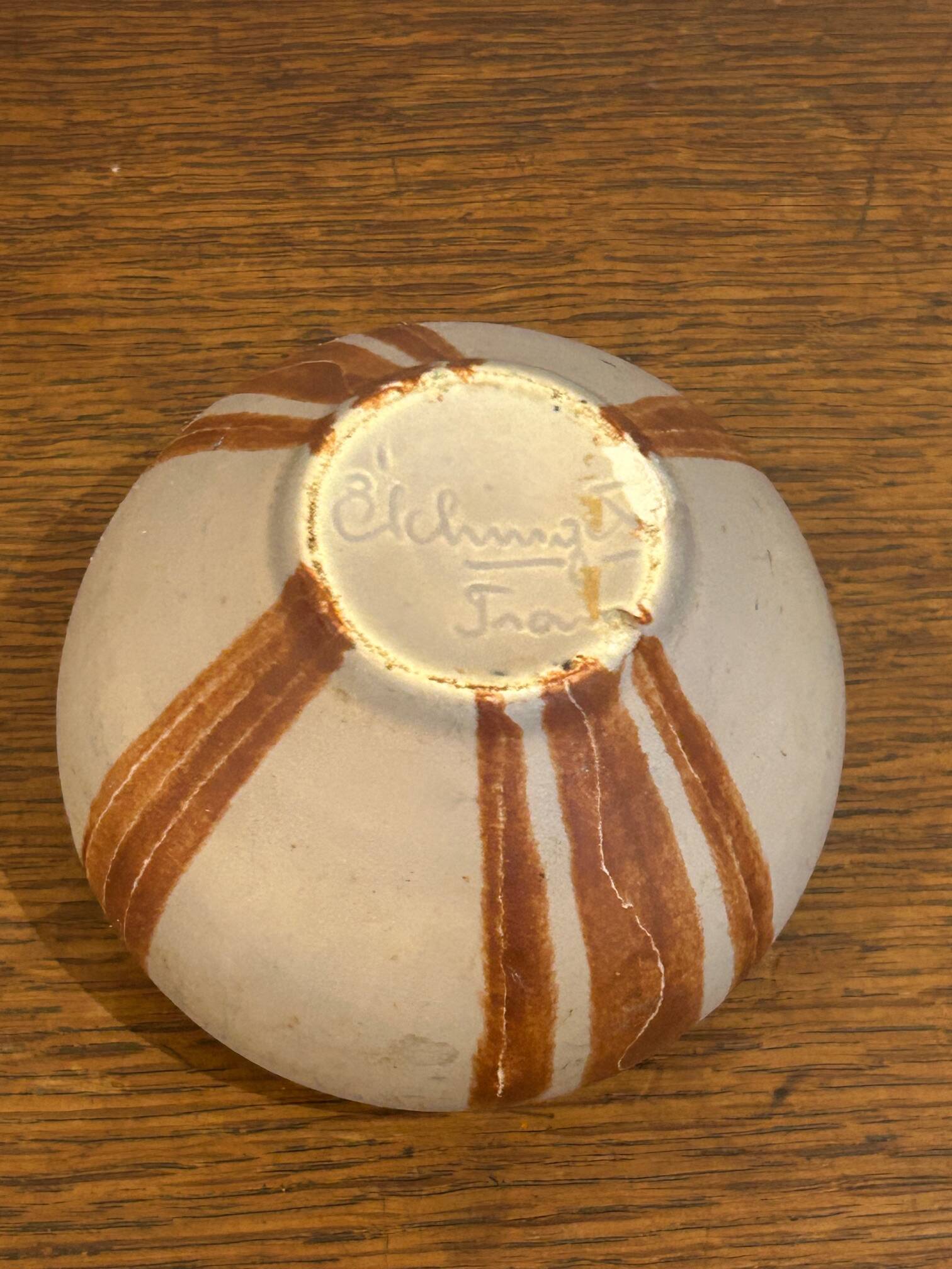 ceramic pocket bowl Elchinger
