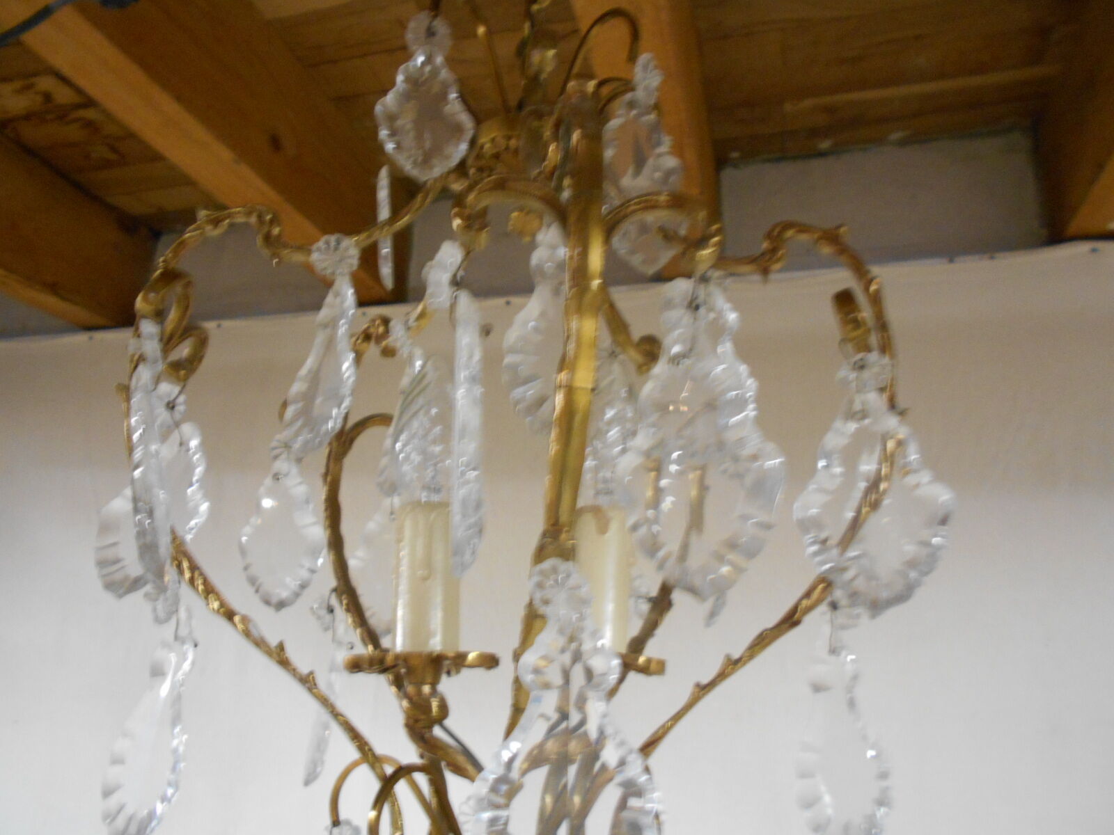 Bronze and tassels chandelier