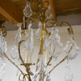 Bronze and tassels chandelier