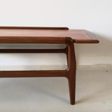 Table low reversible teak