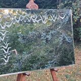 Miroir lumineux design italien ISA éditeur 1990
