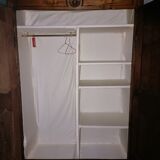 Wooden wardrobe