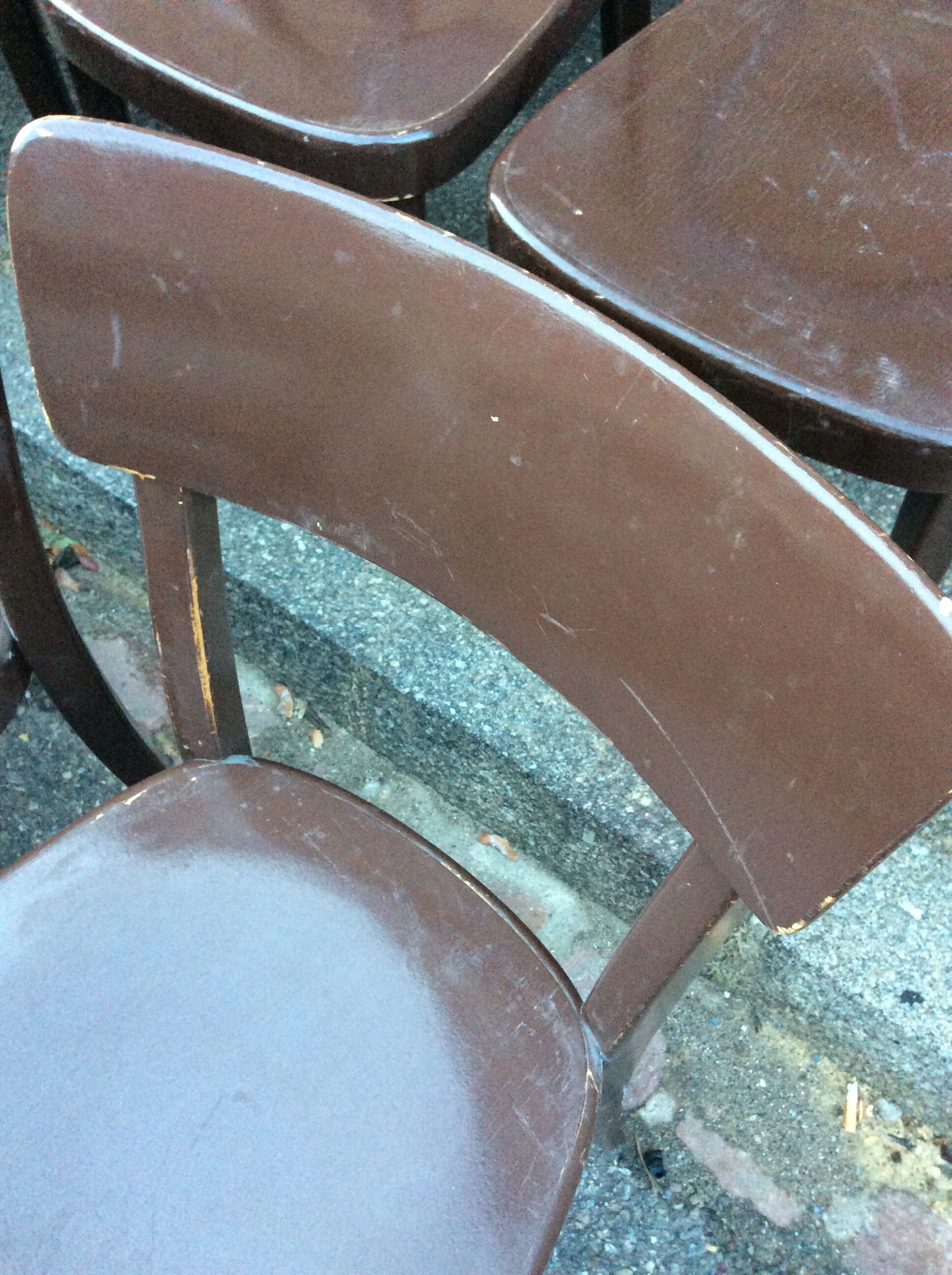 Lot de 44 chaises bistrot Tütsch