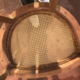 Cane empire armchair