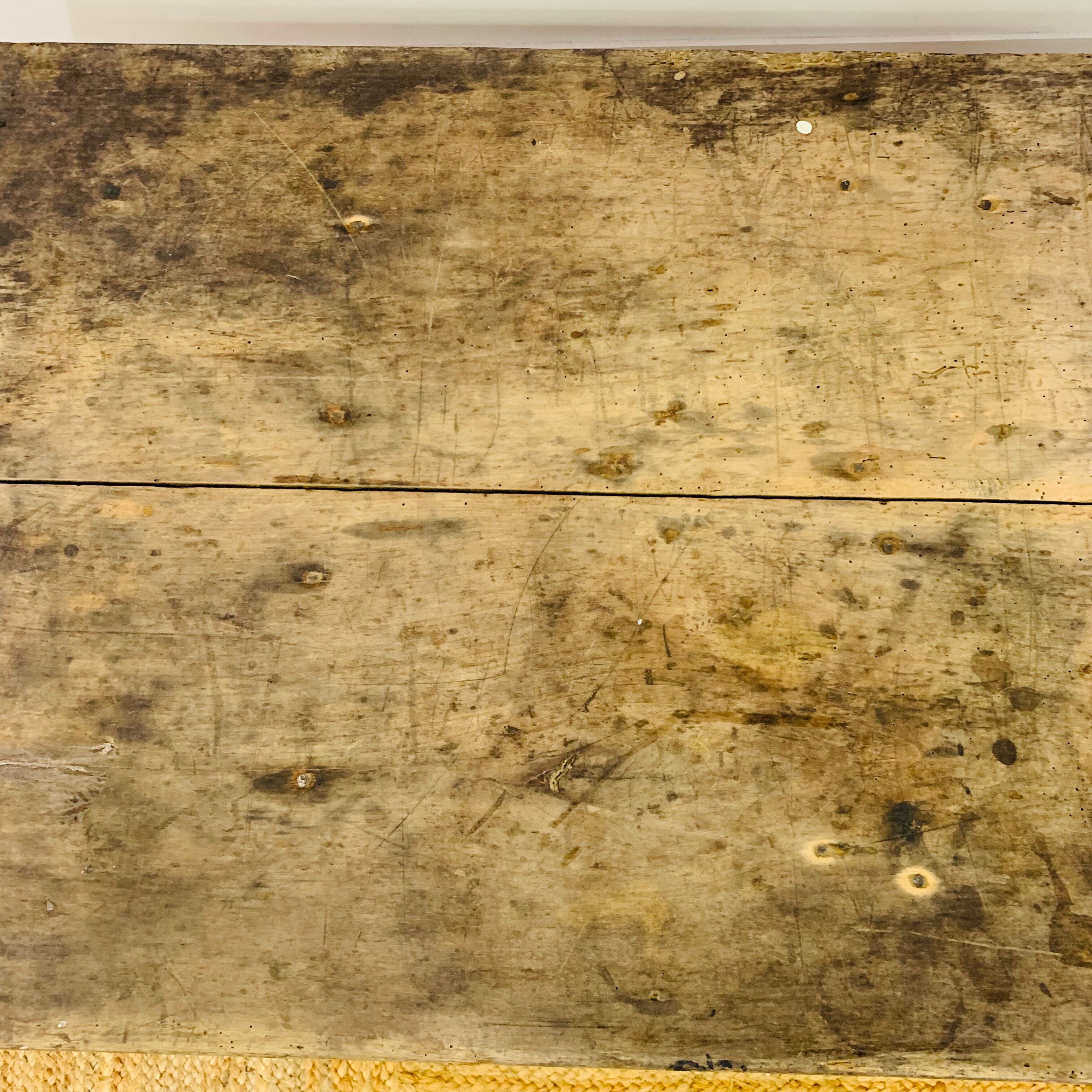 Industrial coffee table