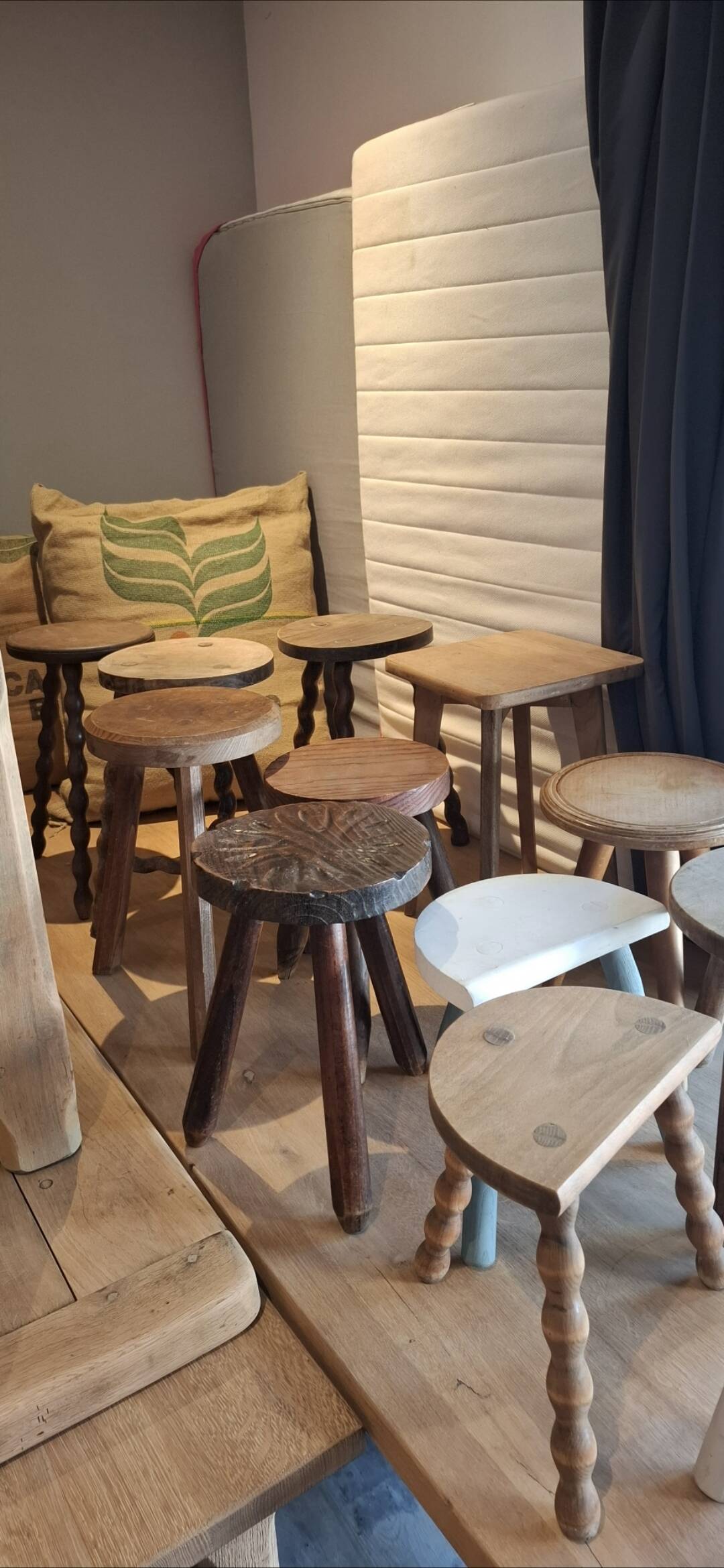 Set of 13 stools
