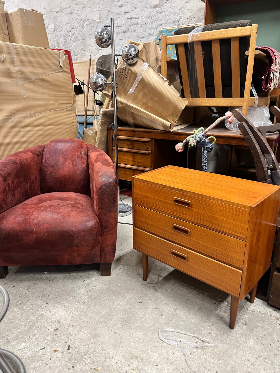Scandinavian teak chest of drawers, Sweden, 1960