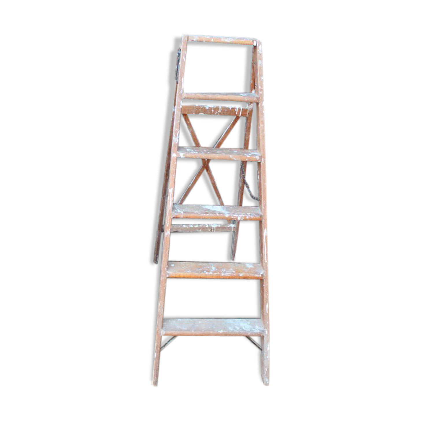 Wooden escabelle 129 cm