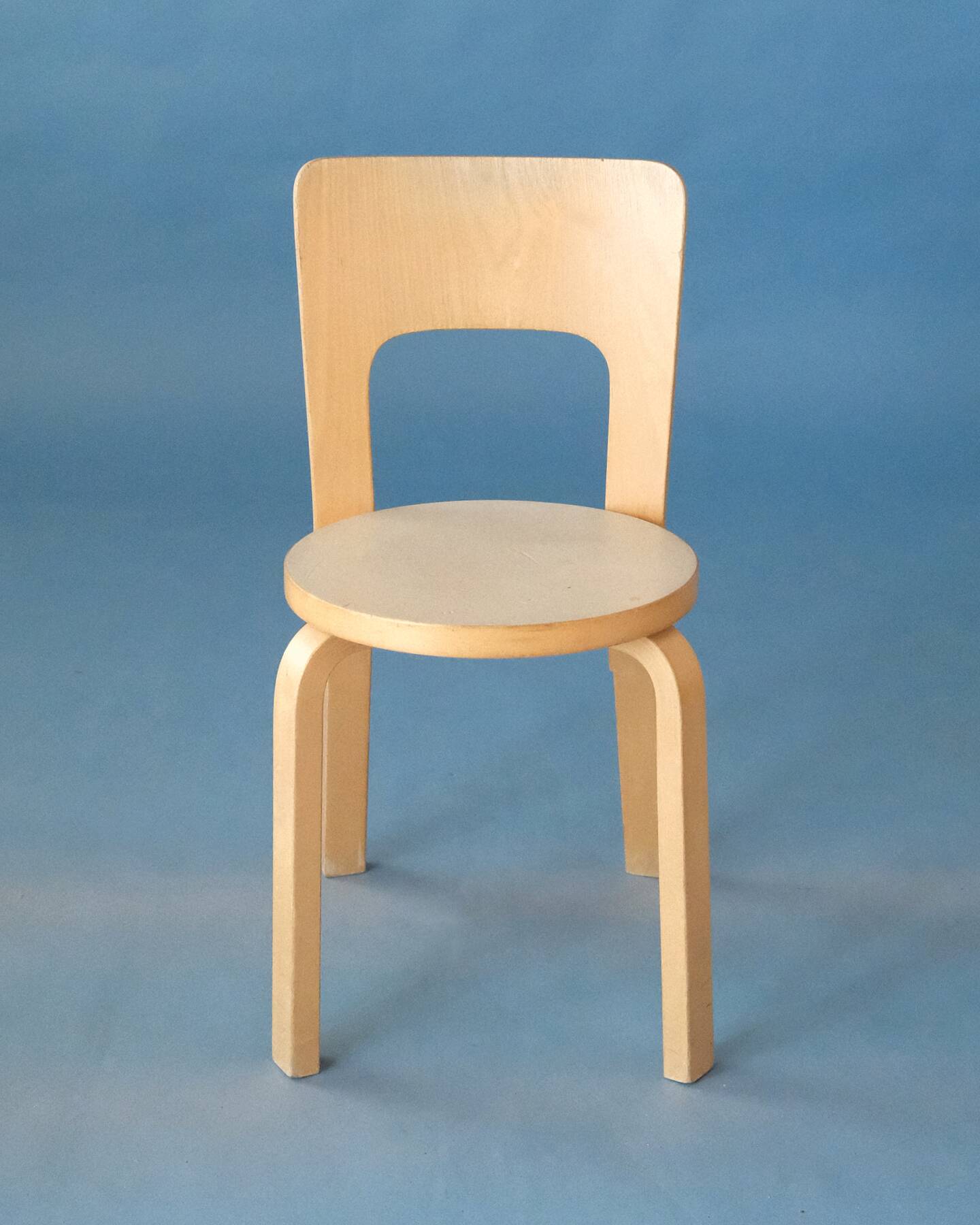 Set of 4 Chair 66, Alvar Aalto, Artek