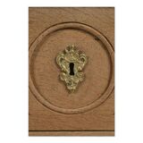 Louis XV chest of drawers with 3 drawers in raw wood