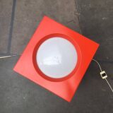 Cube Floor Lamp T-267 Swiss Space Age by Carl Moor for BAG Turgi, 1960s