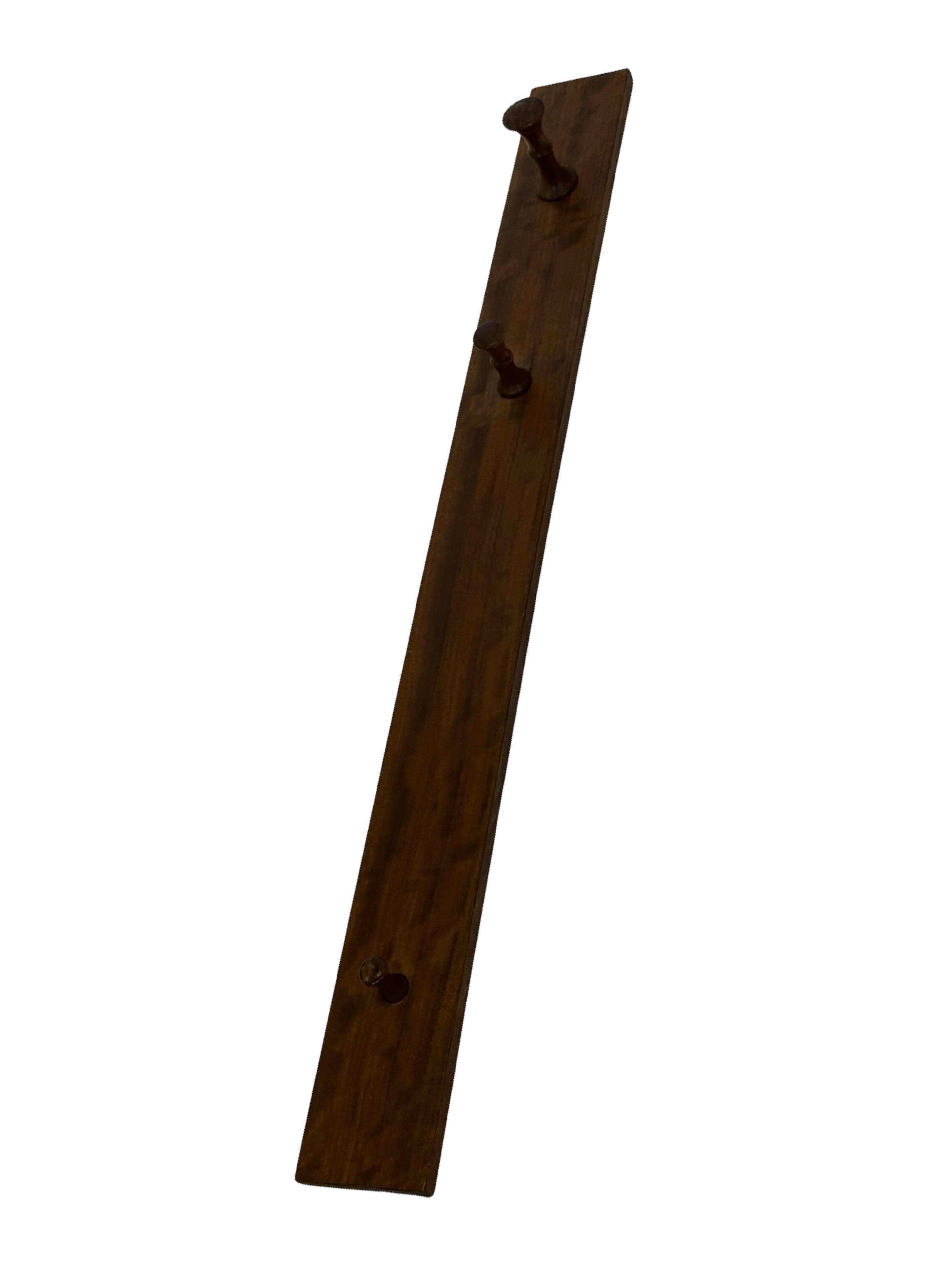 Vintage Danish Wall Coat Racks - Set of 2 in Teak Danish Design