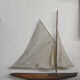 Pool sailboat, model of old boat