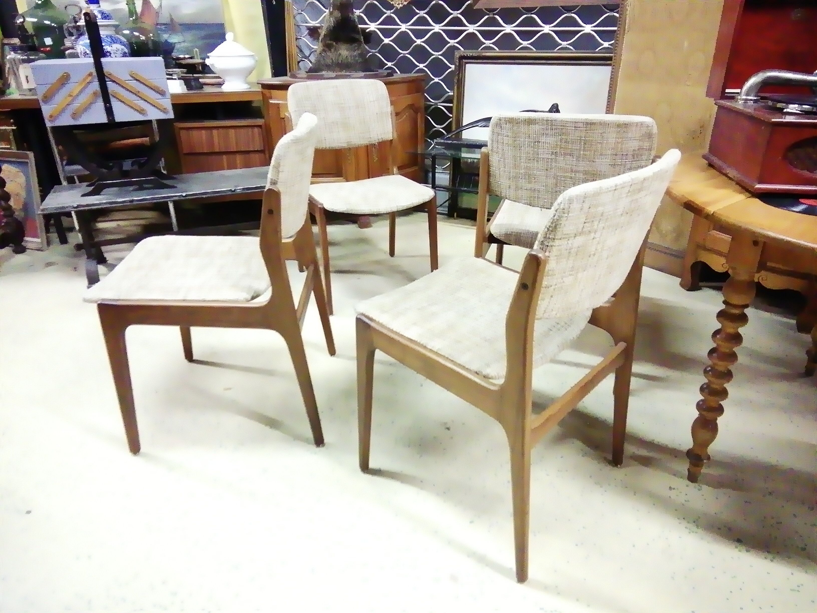 Scandinavian teak chairs