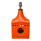 Vintage orange ceramic lamp – Poteries du Marais – 1970s
