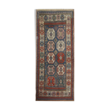 Antique Caucasian Kazak Rug From Azerbaijan 1900s- 117x240cm
