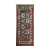 Antique Caucasian Kazak Rug From Azerbaijan 1900s- 117x240cm