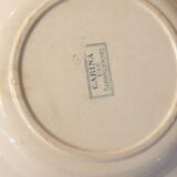 Assiette creuse, service "Carina" de Sarreguemines