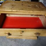 Solid pine chest of drawers
