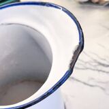 Enamelled sheet metal pitcher