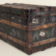 Antique vintage wooden chest