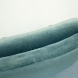 1950s clubchair in blue velour