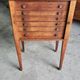Meuble menagere art deco en chene