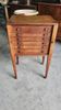 Meuble menagere art deco en chene