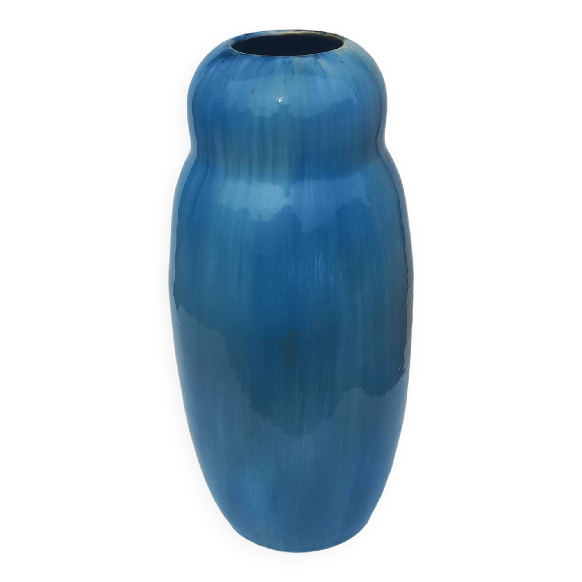 Ceramic dripping vase from the 1930s signed