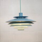 Unique blue colored Nordic Pendant Lamp by Form Light model 52610, Denmark