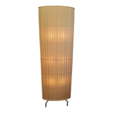 Floor lamp pleated fabric