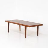 Large Rosewood coffee table by Severin Hansen for Haslev Møbelfabrik