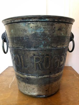 Old champagne bucket