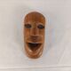 Masque tribal décoratif en bois Z016