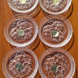 Vintage crystal coaster