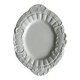 Antique white ceramic dish, made in Italy.