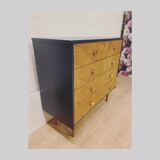 Dresser vintage duo wood / dark green