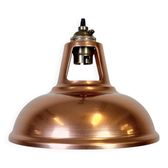 Vintage Industrial Copper Ceiling Lamp, 2000s