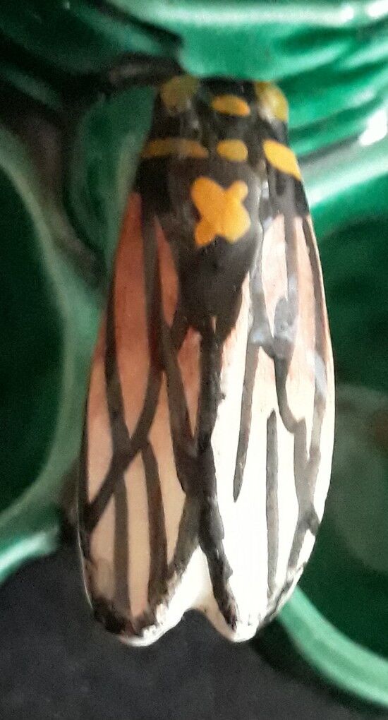 Mustard, salt and pepper shaker - 70s - Cicada ceramics