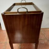 vintage mahogany serving table