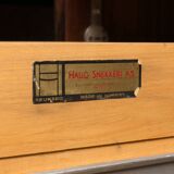 Mid-Century Modern Desk by Bruksbo, Norway, 1960s, attributed to Torbjorn A