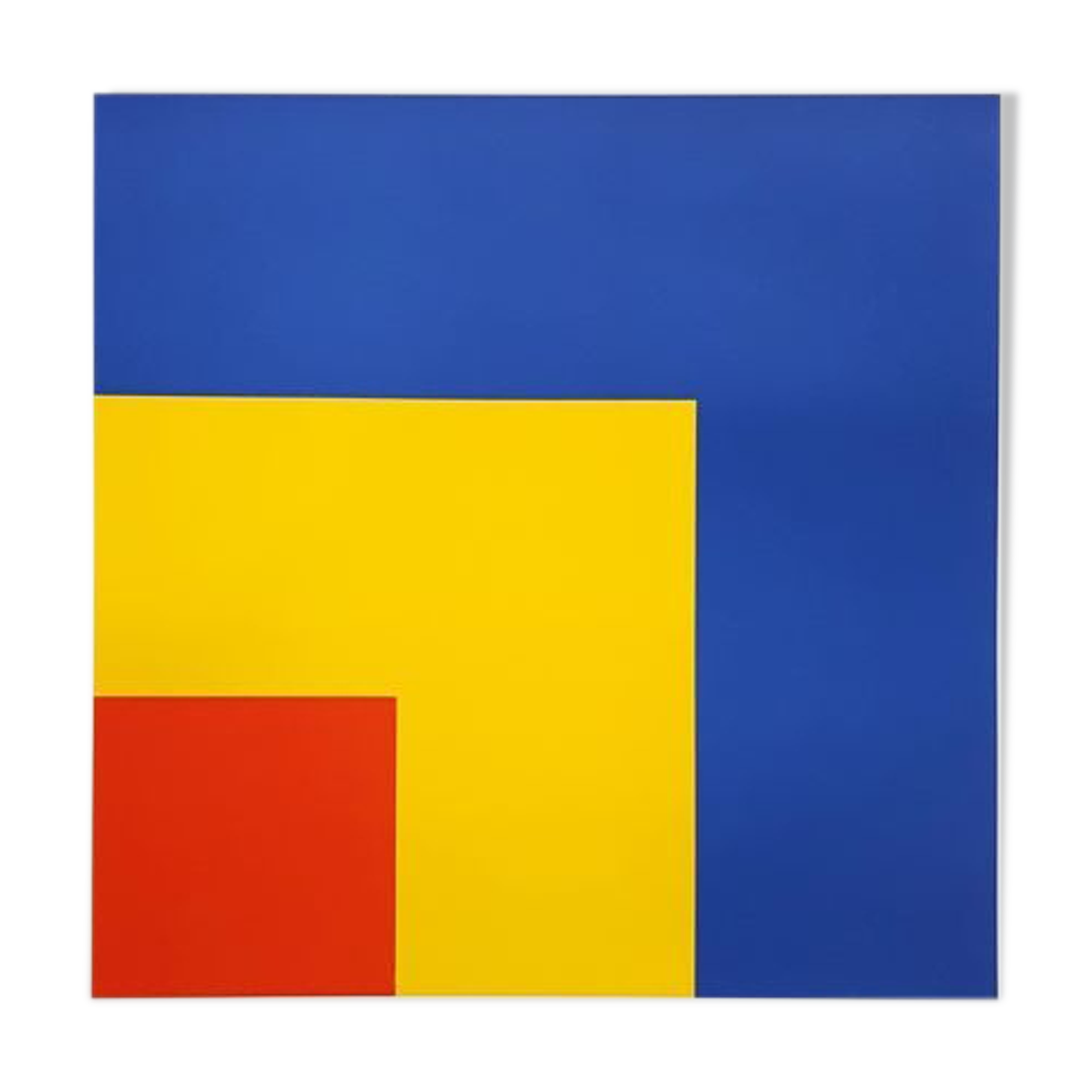 Ellsworth KELLY, RYB (after Red, Yellow and Blue). Lithographic printing on thick paper