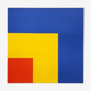 Ellsworth KELLY, RYB (after Red, Yellow and Blue). Lithographic printing on thick paper