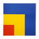 Impression lithographique sur papier épais, Ellsworth kelly, ryb ( d'après red, yellow and blue).