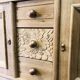 Buffet enfilade brutaliste